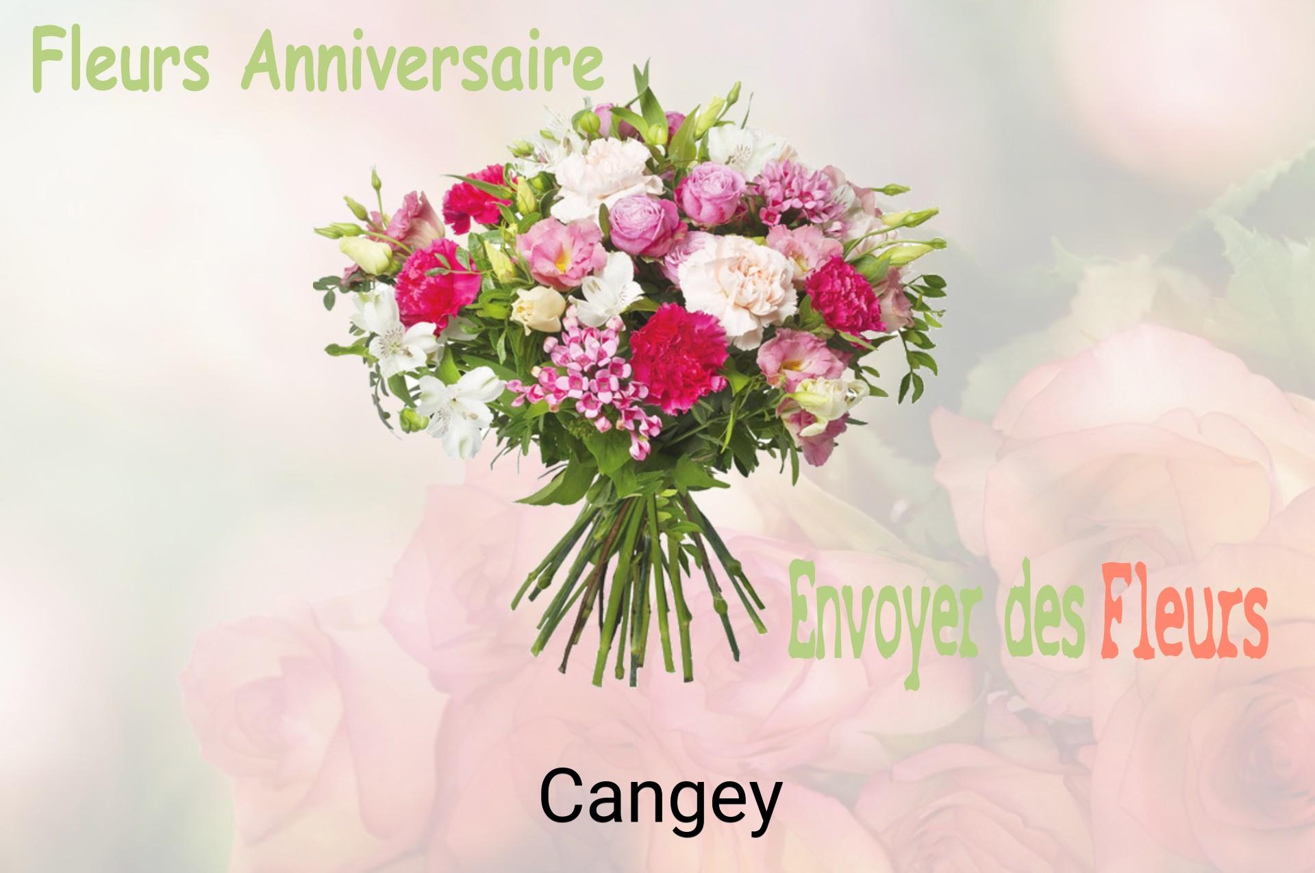 Bouquet de fleurs d’anniversaire livré à Cangey